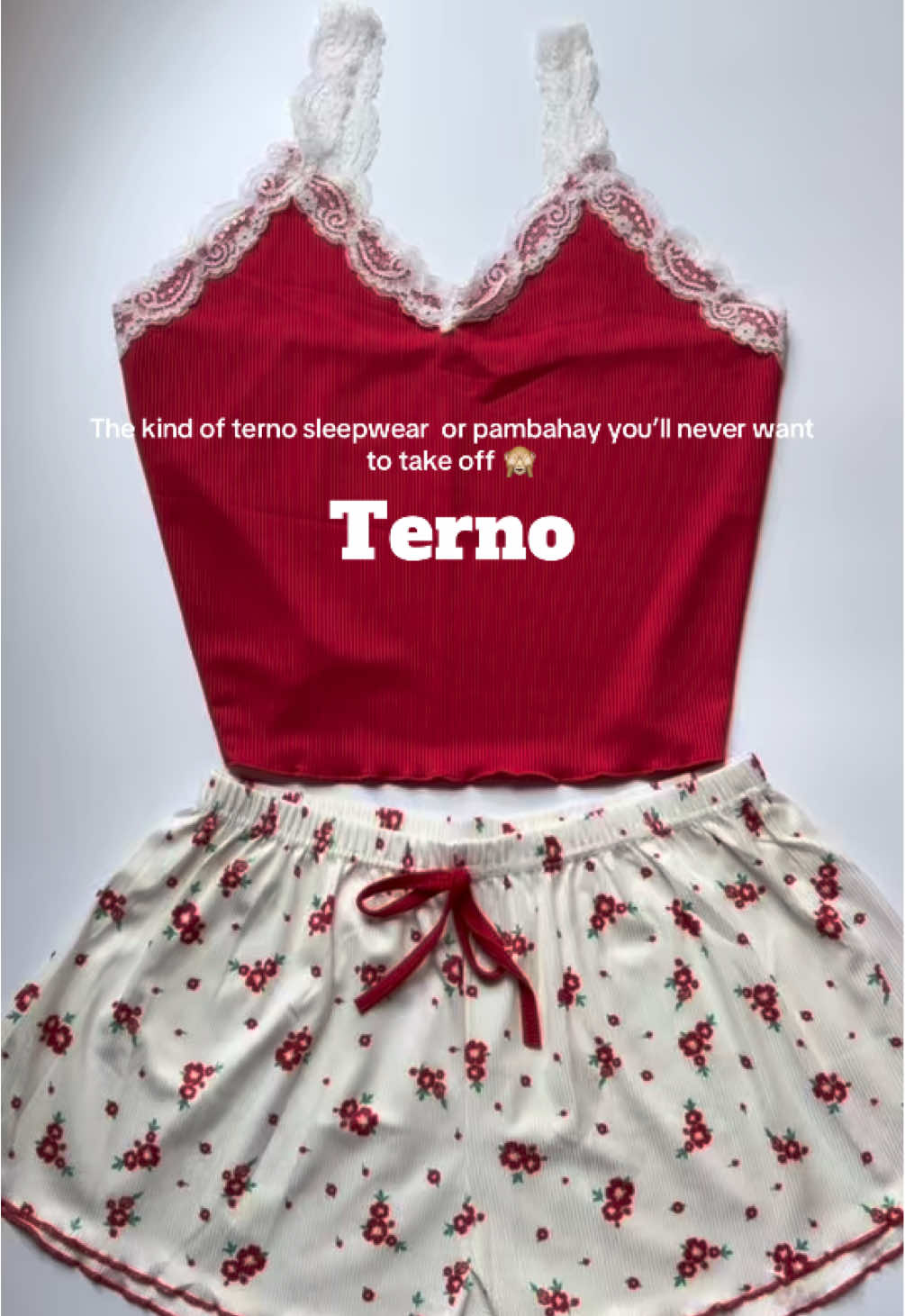 The kind of sleepwear or pambahay you’ll never want to take off 🙈 #sleepwear #ternopantulog #pambahayoutfit #pantulogoutfit #comfyclothes @Jooseke 