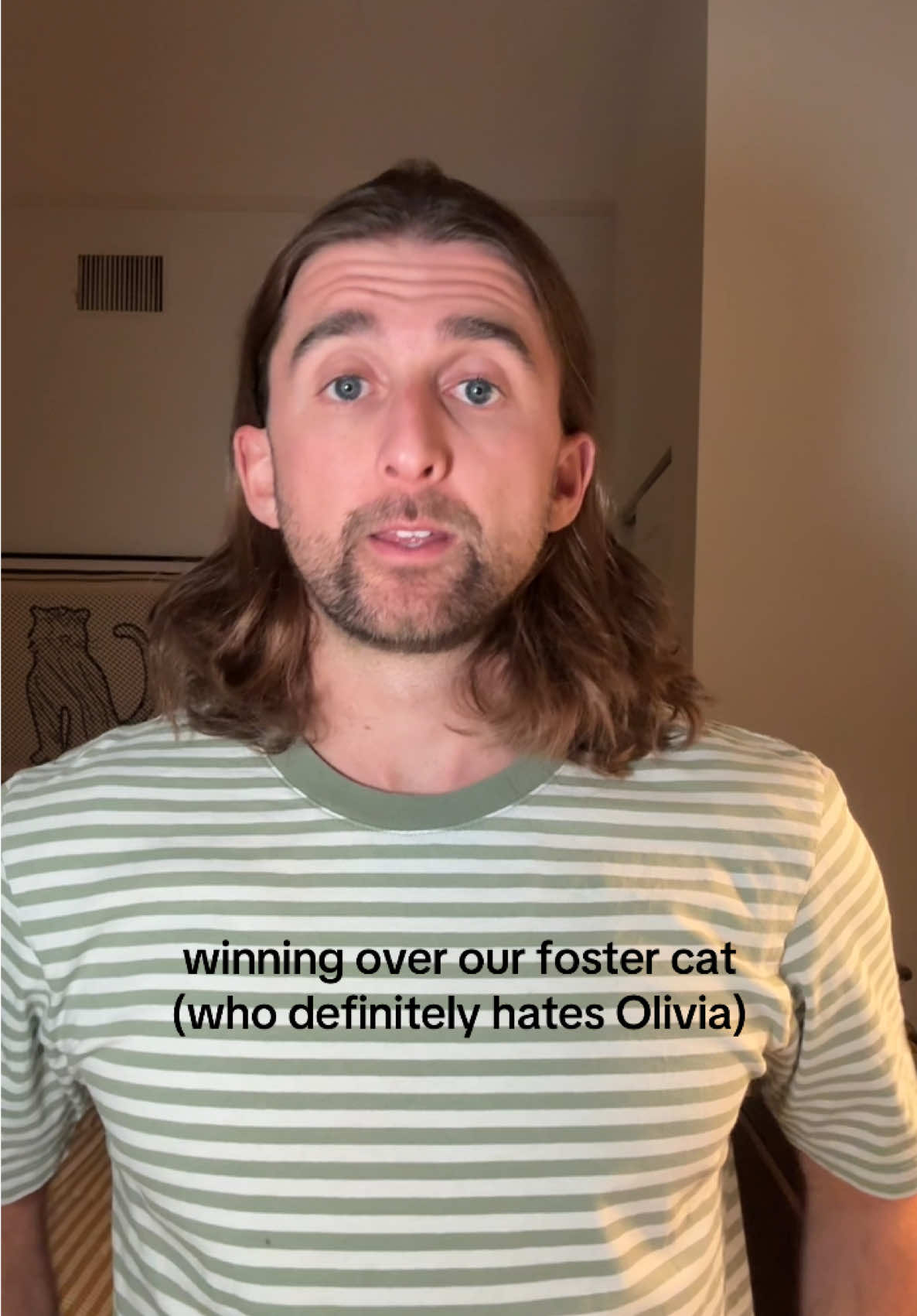 Missy went a whole day without swatting at anyone! And she had a lot to say about it! #cats #fostercat #missythefostercat 