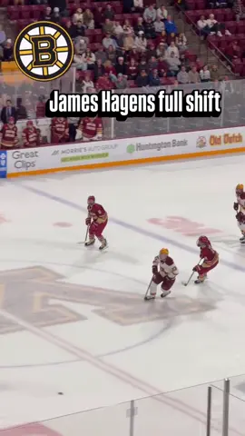 game on another level. Every move is calculated — scanning, anticipating, creating. That’s elite Hockey IQ in action 👇 #JamesHagens #BostonCollegeHockey #HockeyIQ #CollegeHockey #HockeyHighlights