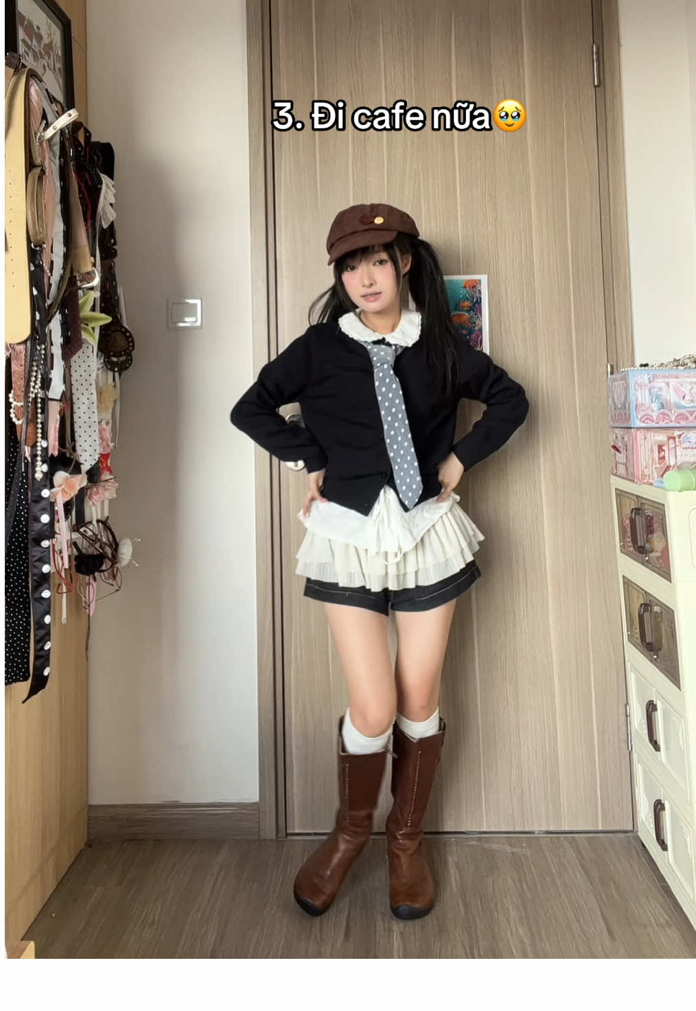 Nó gẻ mà form nó xinhh lúmm @Calem.Club  #cadigan #styling #fyp #OOTD #suamackan 