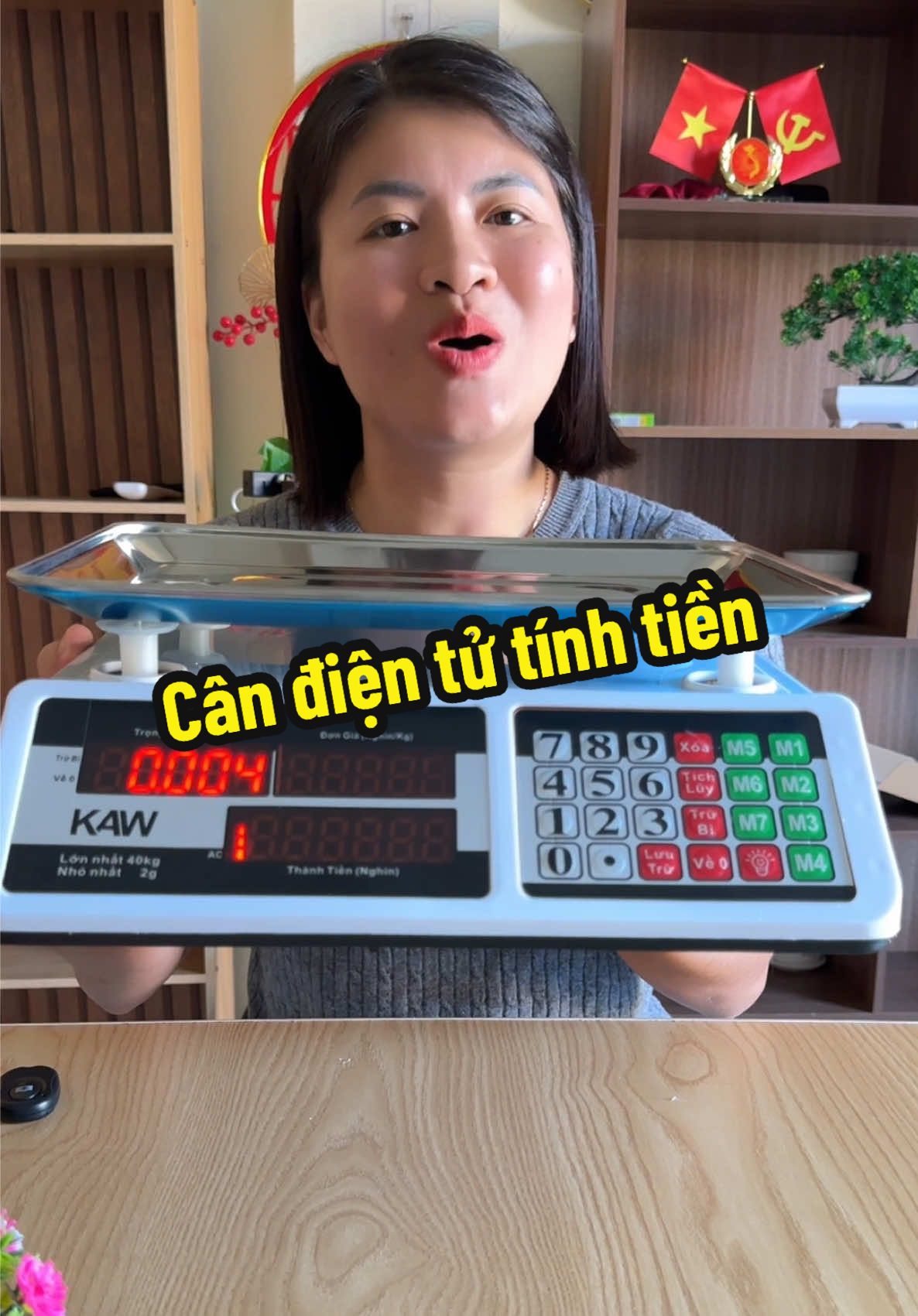 Cân điện tử tính tiền đa năng chống nước  #xuhuong #haxinh9x #can #candientu #cantinhtien 