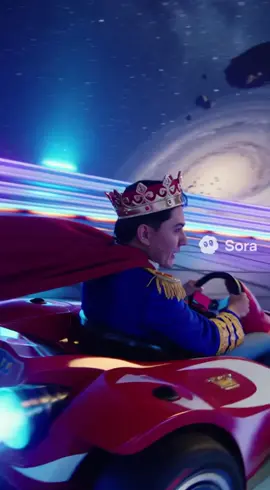 Toco jugar Mario Kart live action con el nuevo generador de imágenes de inteligencia artificial de Sora 2 #sora2ai #aivideo #mariokart #funnyvideo 