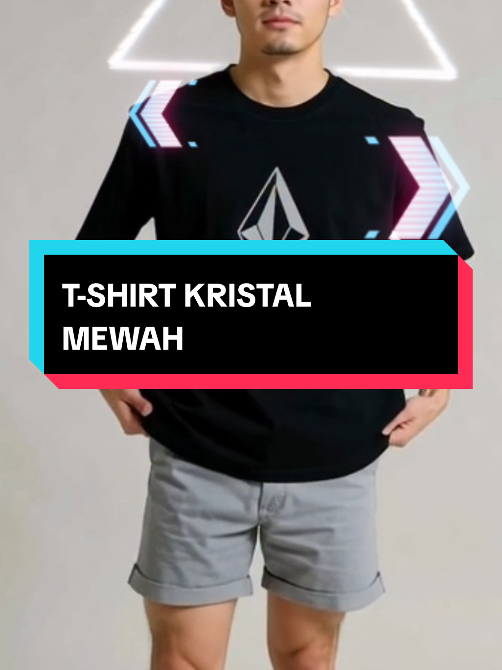 T-SHIRT KRISTAL MEWAH lengan pendek #kaosmurah #kaosviral #baju 
