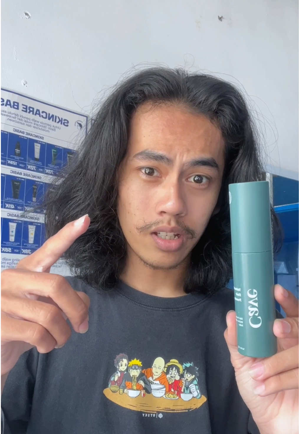 Gue selalu pake Cave Natural Hair Powder  buat bikin rambut jadi lebih bervolume sebelum ngonten‼️#fyp #rekomendasi #hairstyle #hairpowder #cave 