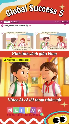 💞 Em đã cập nhật xong bộ video AI lớp 5 sách Global Success part 1. Look, listen and repeat. Quý thầy cô vào drive tải về giúp em ạ 🥰🥰🥰 #giaovientieuhoc #dayhocsangtao #LearnOnTikTok #dayhocsangtao #english 