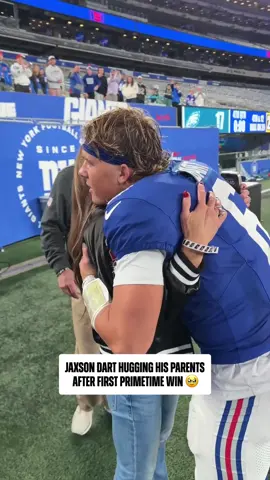 this was too sweet not to share 💙 #nfl #jaxsondart #newyorkgiants