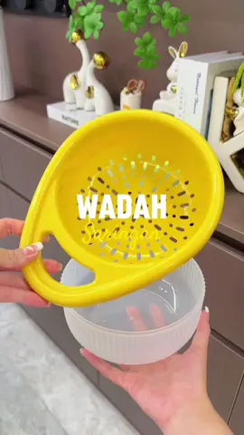 Praktis, kuat, dan estetik! Keranjang mini wajib buat dapur kamu 🍋✨ #KeranjangDapur #WadahBuahSayur 