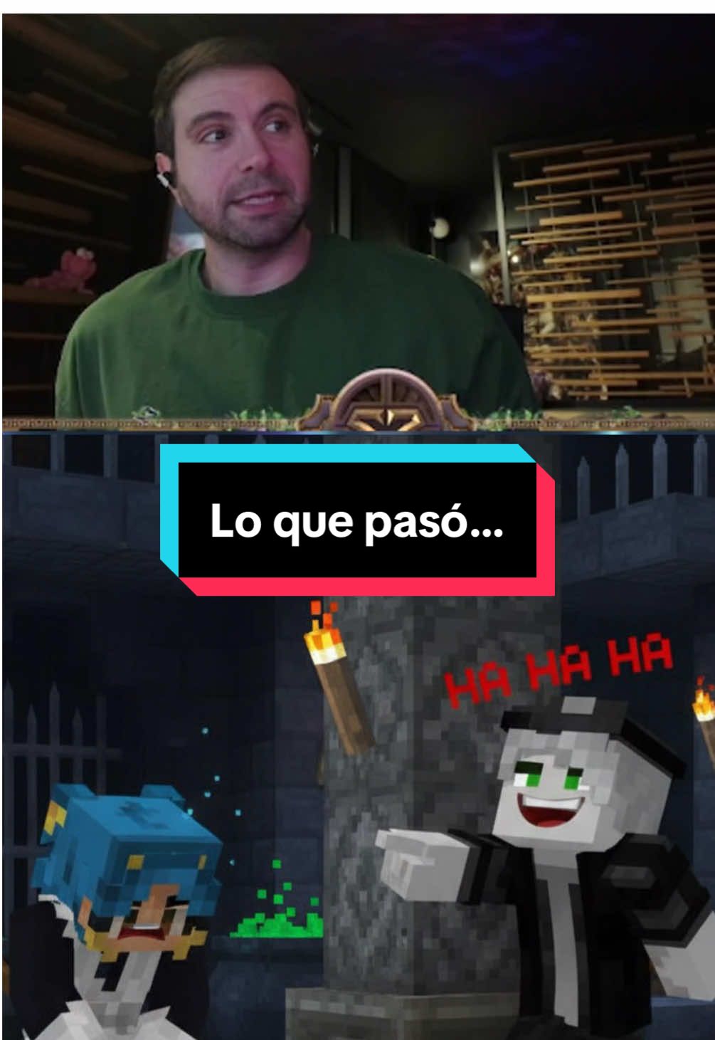Lo que pasó en el capítulo anterior (según @VEGETTA777 ) 100% real…  #lobosnocturnos #Minecraft #español #foryoupage #diosesmc  