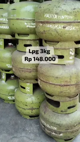 Ready Lagi Tabung gas LPG 3kg🥰 Hrga@148rb *(12pcs)@147rb *(100pcs)@145rb Tabung gas bersubsidi kemasan 3 kg ready ya bosku👌#fyppppppppppppppppppppppp 