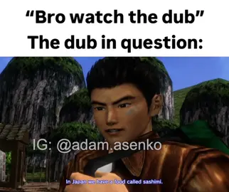 Just a lil Shenmue dub #voiceactor #anime #gaming 