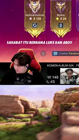 ini baru namanya sahabat #luke #aboy #btrp #MLBB9TH #mlbb 