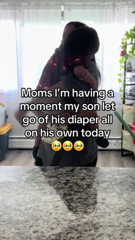 This morning Zantiago made the decision to let go of his diaper, I had been trying for a week, slowly letting him know it was time, not forcing but more like mentioning it. And this morning he decided it was time. I’m not sure how to feel, I’m proud of course but my heart feels heavy, another thing he won’t need me for the first of many 🥹😩🥲 #momlife 