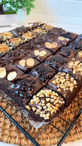Resep dan tips fudgy brownies yg shiny crust  #fudgybrownies #shiny #reels #dapurumidina 