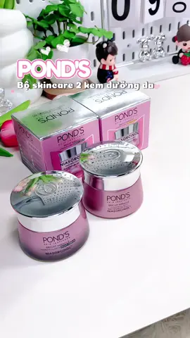 Bộ skincare 2 kem dưỡng da POND'S#ponds #kemduongponds #hoptaccungunilever #ponds#kemduongngaydem 
