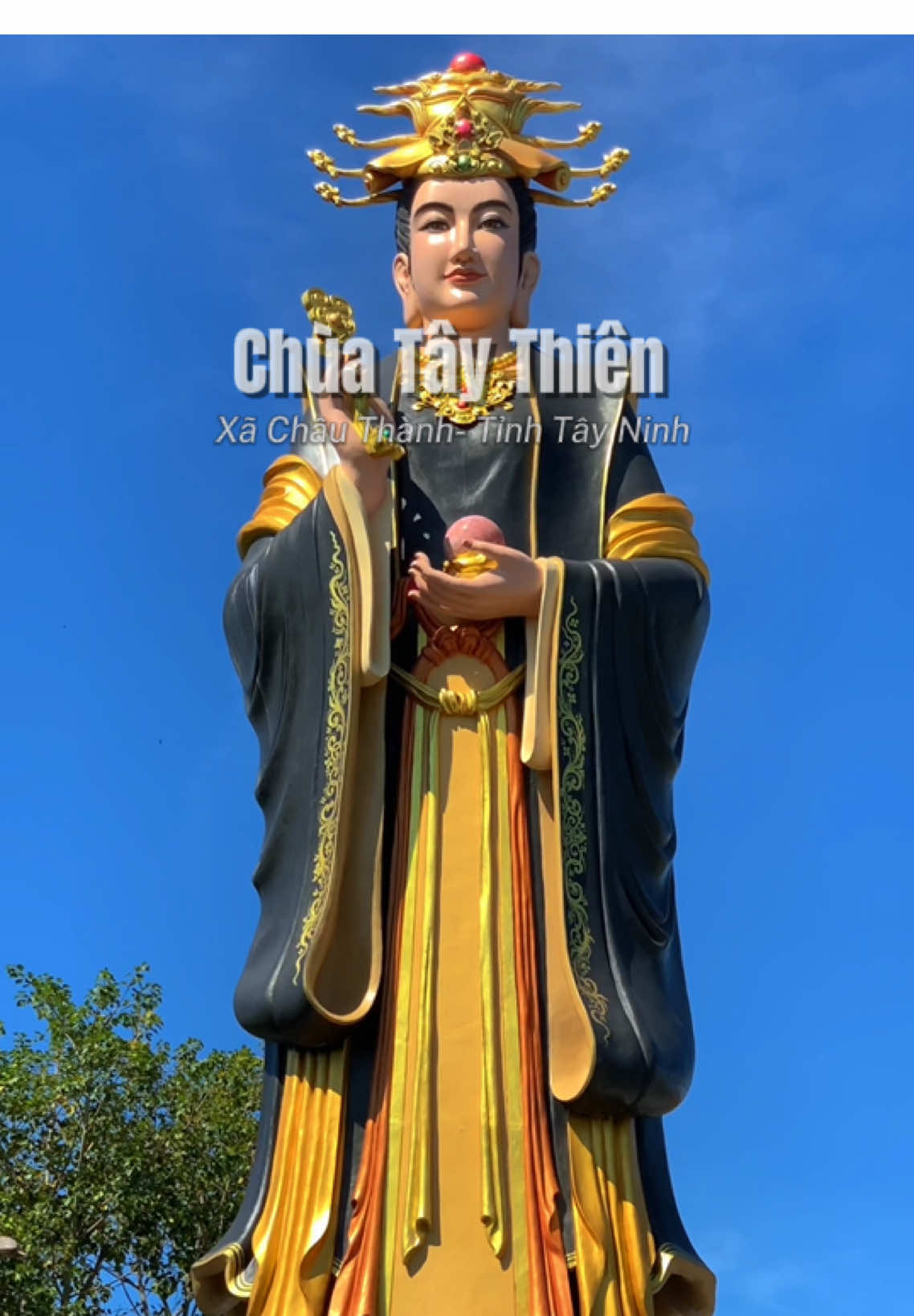 Chùa Tây Thiên: Ngôi Chùa Có Tôn Tượng Mẹ Diêu Trì Địa Mẫu và Thánh Tăng Sivali Lớn Nhất Tây Ninh (địa chỉ cũ: ấp Bình Lương- Xã Đồng Khởi - Huyện Châu Thành- Tỉnh Tây ninh)#xuhuong #Góc #xuhuongtiktok 