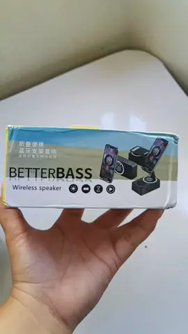 Wireless Speaker 4 in 1 may stand ka na may speaker ka pa!  #betterbasswirelessspeaker #portablespeaker #4in1#fyppppppppppppppppppppppp 