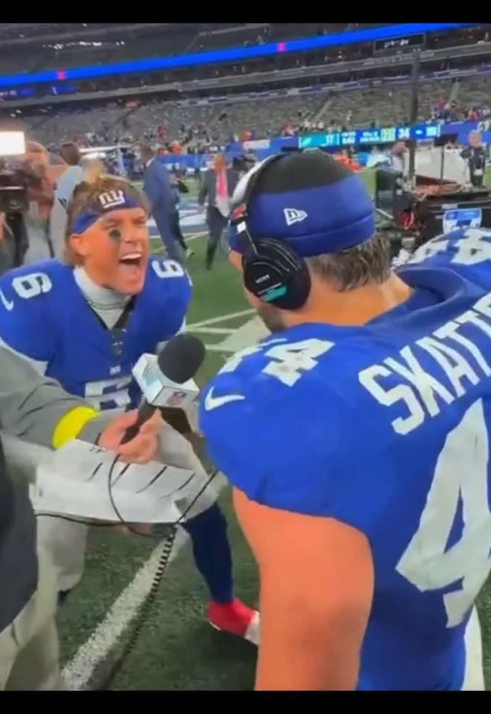 Jaxson Dart & Cam Skattebo are the most EXCITING QB/RB Duo in the NFL 😂🔥