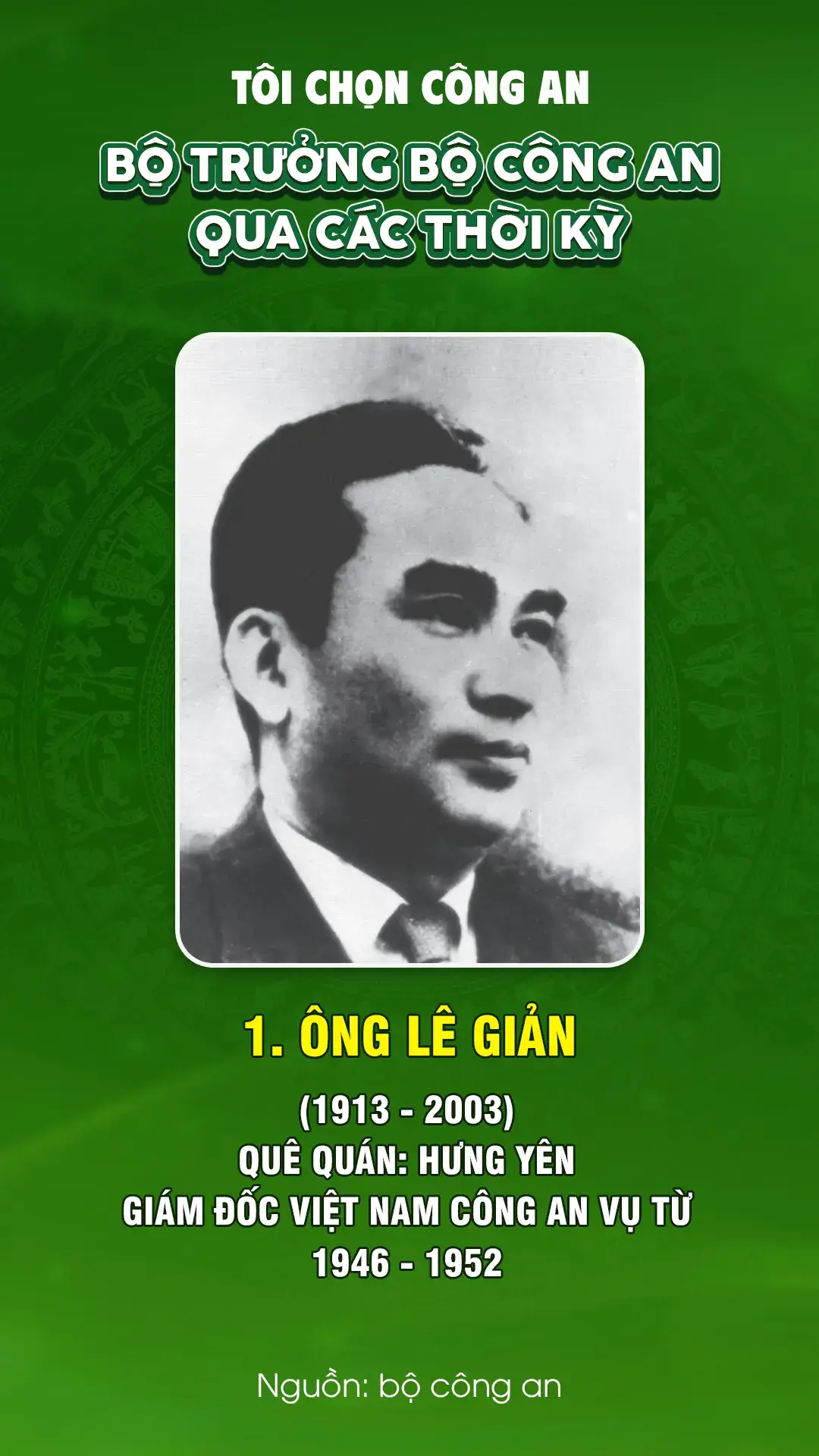 Cùng điểm qua các gương mặt bộ trưởng Bộ Công An qua từng thời kỳ #bocongan #botruong #congan #congannhandan #toichoncongan 