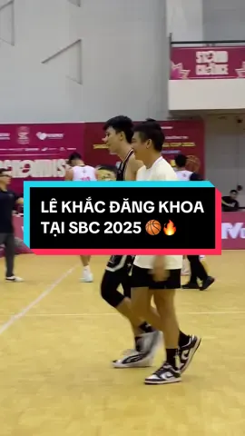 Lê Khắc Đăng Khoa thi đấu bùng nổ tại SBC 2025 🔥‼️🏀 #Saigonbasketballchampionship2025 #VietnamProamBasketballChampionship #basketball #xuhuong #viral 