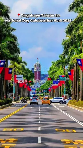 Dirgahayu Taiwan jaya selalu  merah putih di dadaku merah biru tercapai impianku