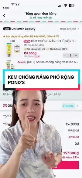 KEM CHỐNG NẮNG PHỔ RỘNG POND'S  #kemchongnang #chongnangphorong #uvmiracle #pondsvietnam #hoptaccungunilever 
