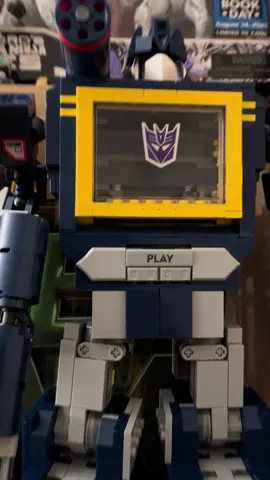 Transformers Soundwave, but he’s a Lego. #lego #transformers #soundwave #deception #legotiktok 