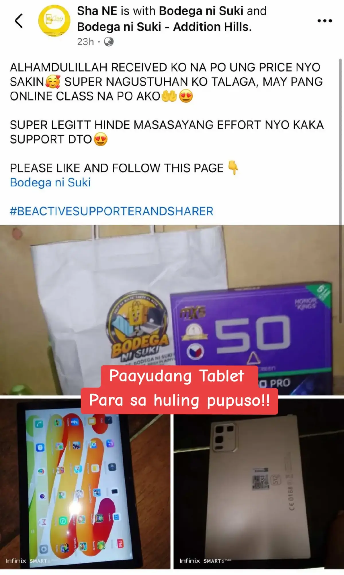 ✨ 𝐌𝐀𝐈𝐍 𝐁𝐑𝐀𝐍𝐂𝐇 ✨ 📍 426A BULALAKAW STREET, BRGY. PLANVIEW, MANDALUYONG CITY 🗺️ WAZE: BODEGA NI SUKI ⏰ OPEN HOURS: 9AM – 8PM ✨ 𝐀𝐃𝐃𝐈𝐓𝐈𝐎𝐍 𝐇𝐈𝐋𝐋𝐒 𝐁𝐑𝐀𝐍𝐂𝐇 ✨ 📍 2680 F. Martinez Ave, Mandaluyong City, 1550 Metro Manila 🏥 In Front of Mandaluyong City Hospital ⏰ OPEN HOURS: 8AM – 8PM PWEDENG MAG PA COD WITHIN METRO MANILA ONLY!! MESSAGE PO KAYO SA AMMING FB PAGE  https://www.facebook.com/share/19QD4XB6gQ/