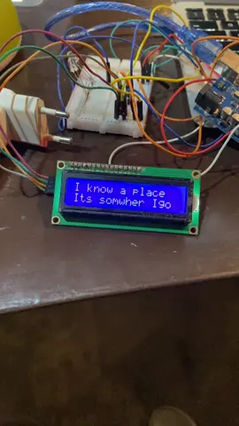 About you - The 1975. #arduinoproject #aboutyou #the1975 #fyp #foryou 