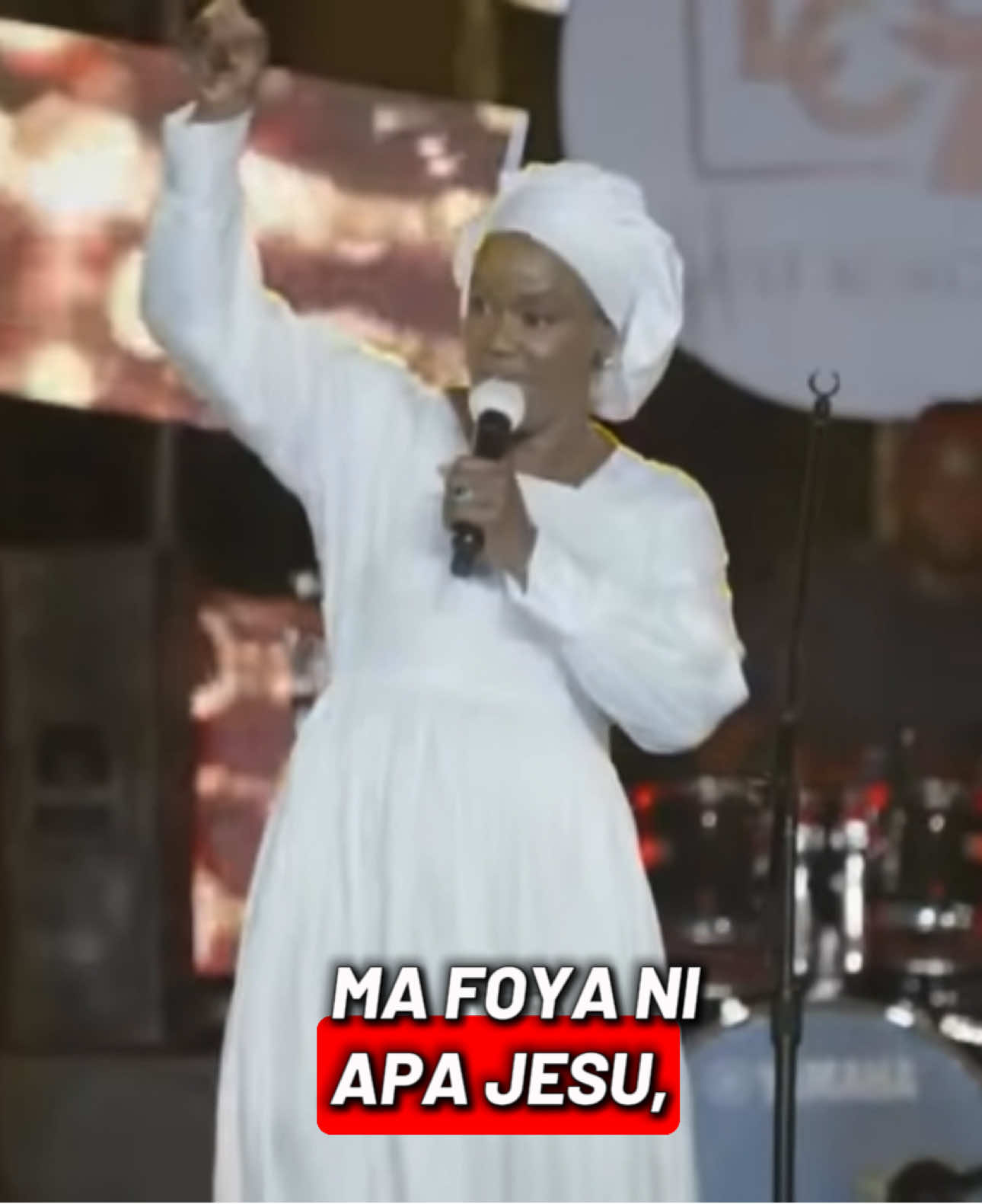 @solaallyson at @luliconcert 2025  Powerful hymn 537 ✨  Fear not my soul I assured thee, There is joy in blood of Jesus. #omoijocelestialmimo #celestialchurceofchrist #luliconcert2025 #ccchymn537 