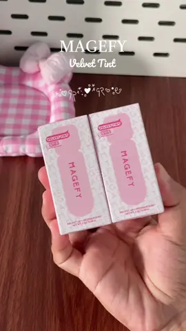 +2 màu son siu xinh, dễ dùng  hằng ngày cho mí b da ngăm, tone ấm nè 🍁🥀✨ #magefy #magefyvelvettint #sonkemmagefy #swatchson #viralvideo 