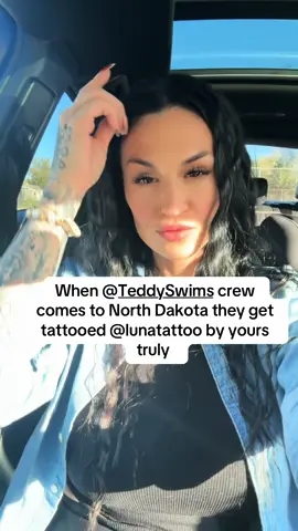 Huge fan and so honored to do this tattoo! @Teddy Swims hope you like!#fyp #grandforkstattooartist #femaletattooartist 