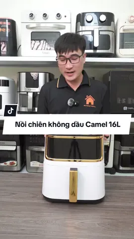 Nồi chiên không dầu Camel 16L #noichien #noichienkhongdau #lonuong 