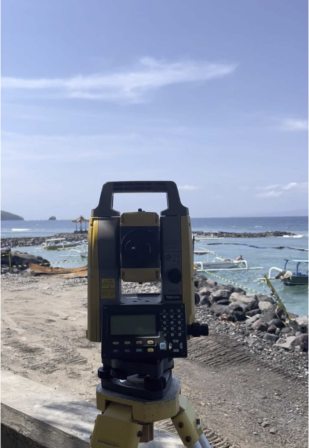 #surveyor#totalstation#kuliproyek👷🏼#topcon#bali#fyp#anakrantau 