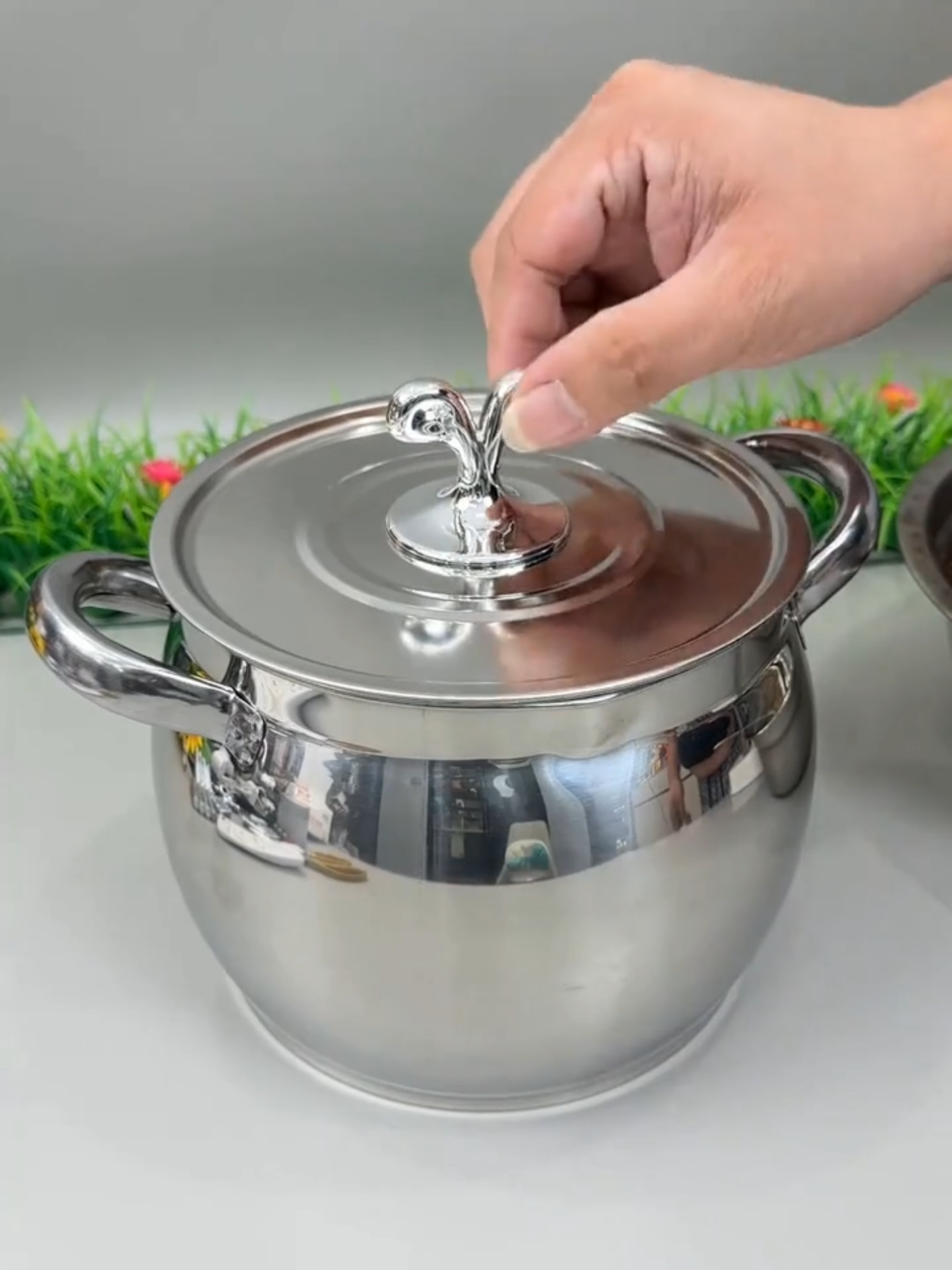 Hũ đựng mỡ heo chuyên dụng, có màng lọc tiện lợi, nắp đậy kín ngăn mùi, chất liệu inox 304 cao cấp an toàn sức khỏe  #hudungmoheoinox #hudungmolon #hudungmoheo #hudungmoinoxkhonggi #hudungmonauan #hudungmodanang