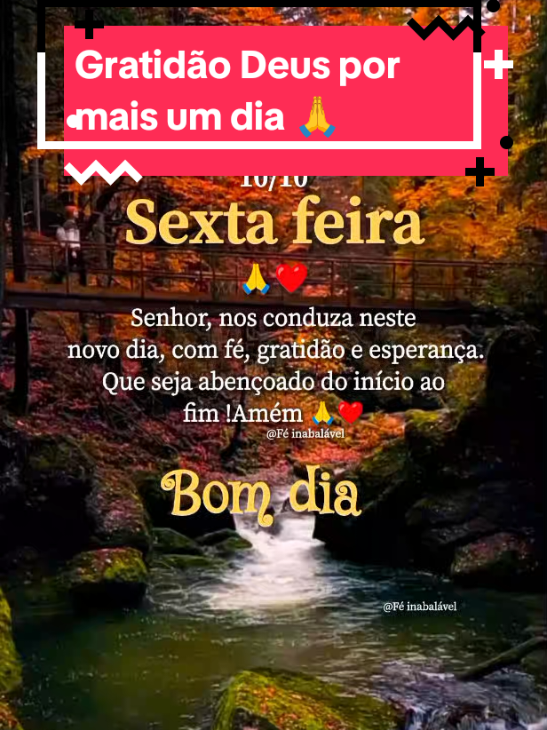Que você tenha um dia abençoado.#bomdia #sextafeira #gratidao #obrigadodeus #mensagemdodia 