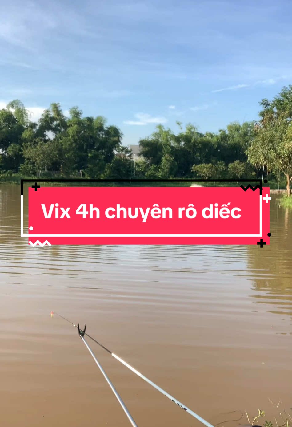 Cần vix 4h đánh cảm giác chuyên rô diếc #cauca #caucagiaitri #fishing #xuhuongtiktokk 