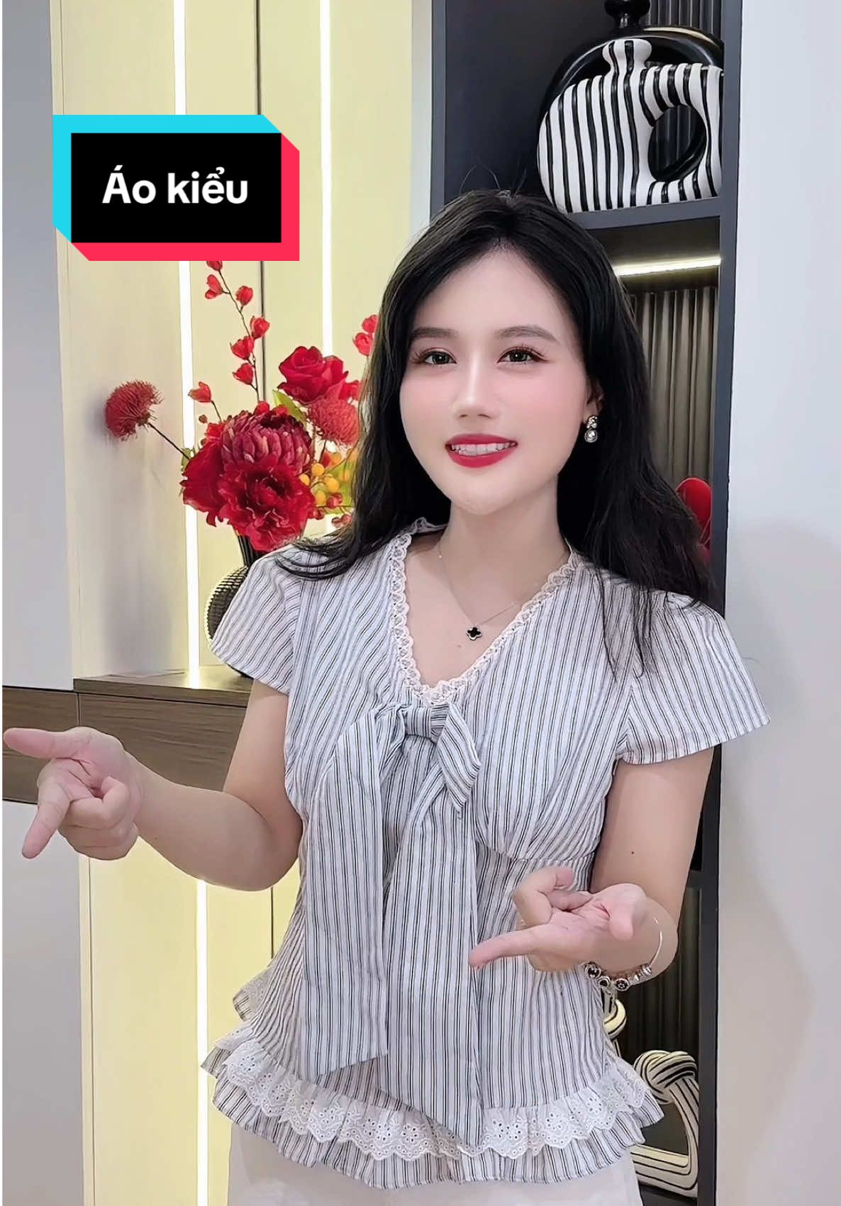 Áo kiểu #aokieunu #aoxinh #myoutfit #fypシ゚ #macdoxinhmoingay 