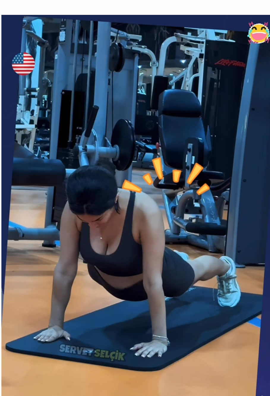 Funny dubbing pranks in the gym 🤣#funny #funnyvideos #usa #usa_tiktok #fyp 