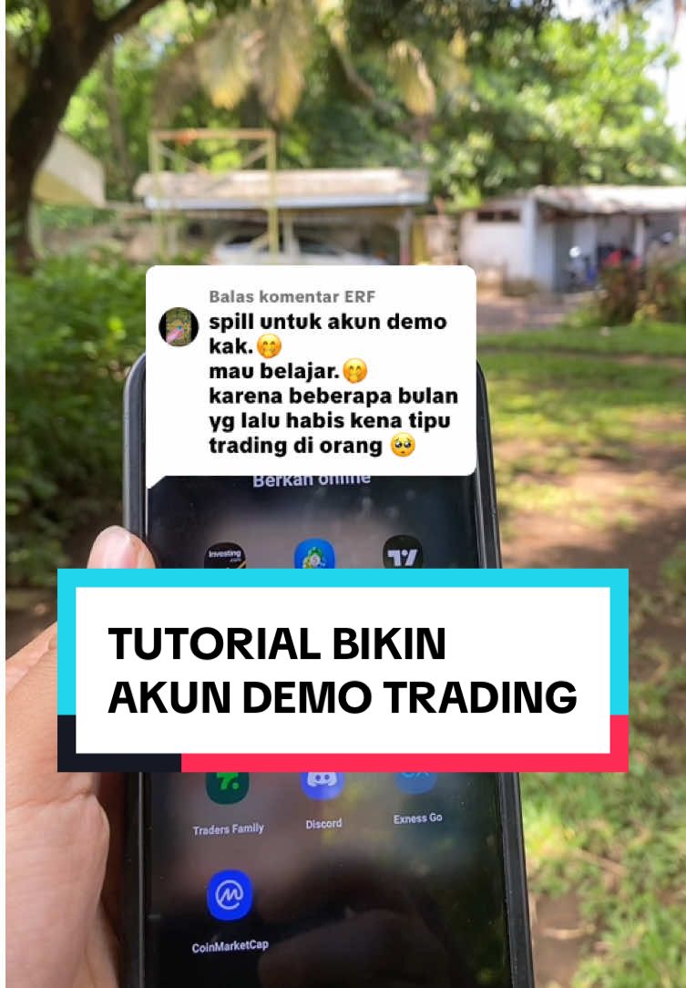 Membalas @ERF ini dia ya kak tutorial cara bikin akun demo untuk trading. Semoga membantu semangat selalu terimakasih sudah bertanya ya kak eka 😁  Next jangan pernah percaya titip dana trading kecuali memang sudah percaya betul sama orangnya.  #akundemo #traderlumajang #tradingvideo #tradingforex #xauusd 