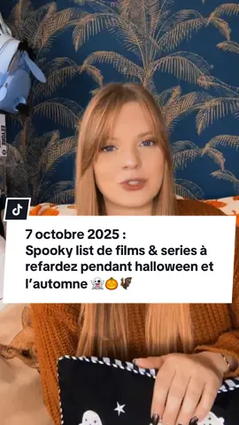 🕯️✨ Des sorcières, des fantômes et du gothique à volonté… 👻. J’te balance la playlist ultime pour ton mois d’octobre 👻🍂 Sorcières, manoirs hantés et ambiance dark au programme 😏🕯️ que regardez vous vous pendant cette période ? #spookyseason #codeorange #automne #ghosts #citrouilles 