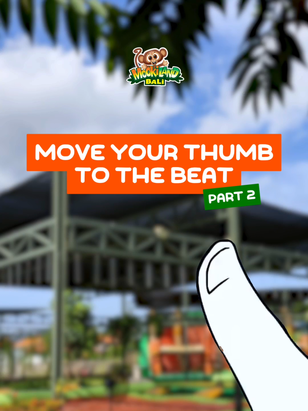 THUMB CHALLENGE PART 2!!! #interactivegame #bali  #viral #rhythmgame #thumbchallenge 