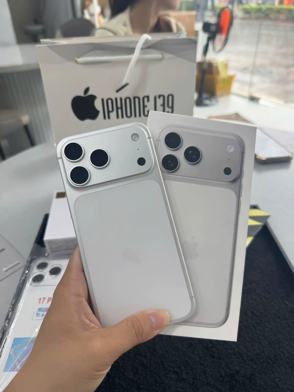 Iphone 17promax Màu Bạc New ✨ Hàng sẵn tại shop ạ #xuhuongtiktok #17promax 