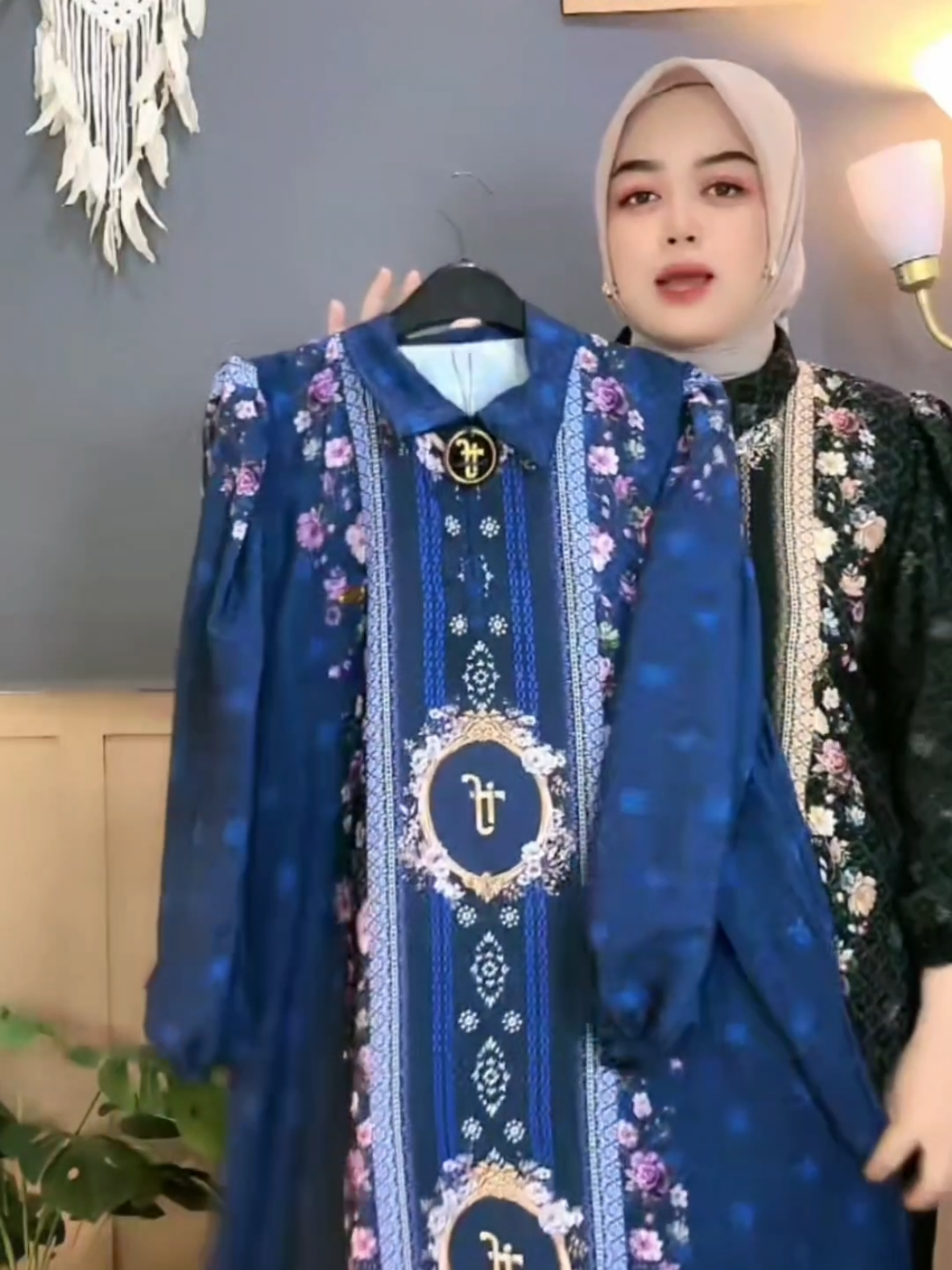 FALIHA DRESS SULTAN CASABLANCA PRINTING TERBARU SPESIAL SERIES #gamis #gamiscantik #gamismurah #gamislebaran #gamiskekinian 