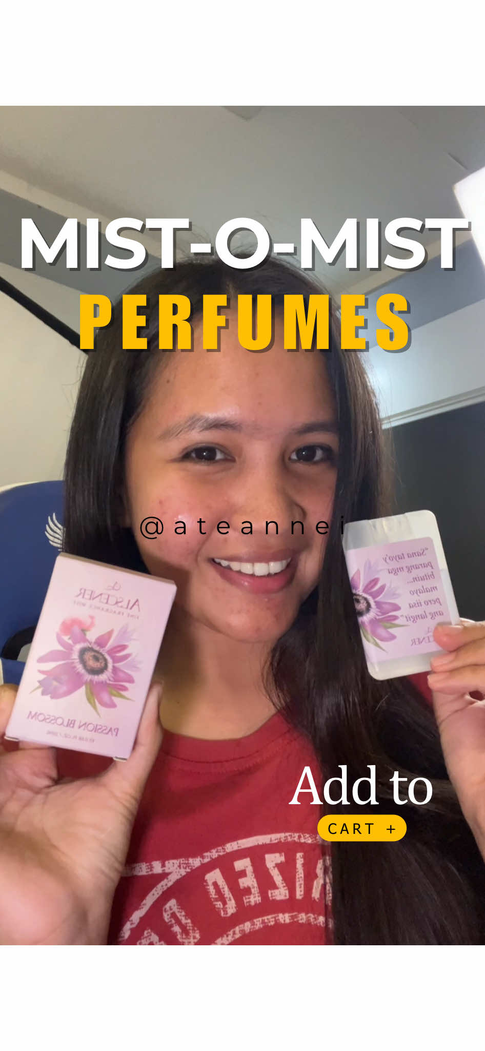 di ako nagsisi na binili ko to! sobrang bango sobrang sulit ng bili ko! #alscener #mistomist #mistomistfragrance #misomistperfume #ateannei 