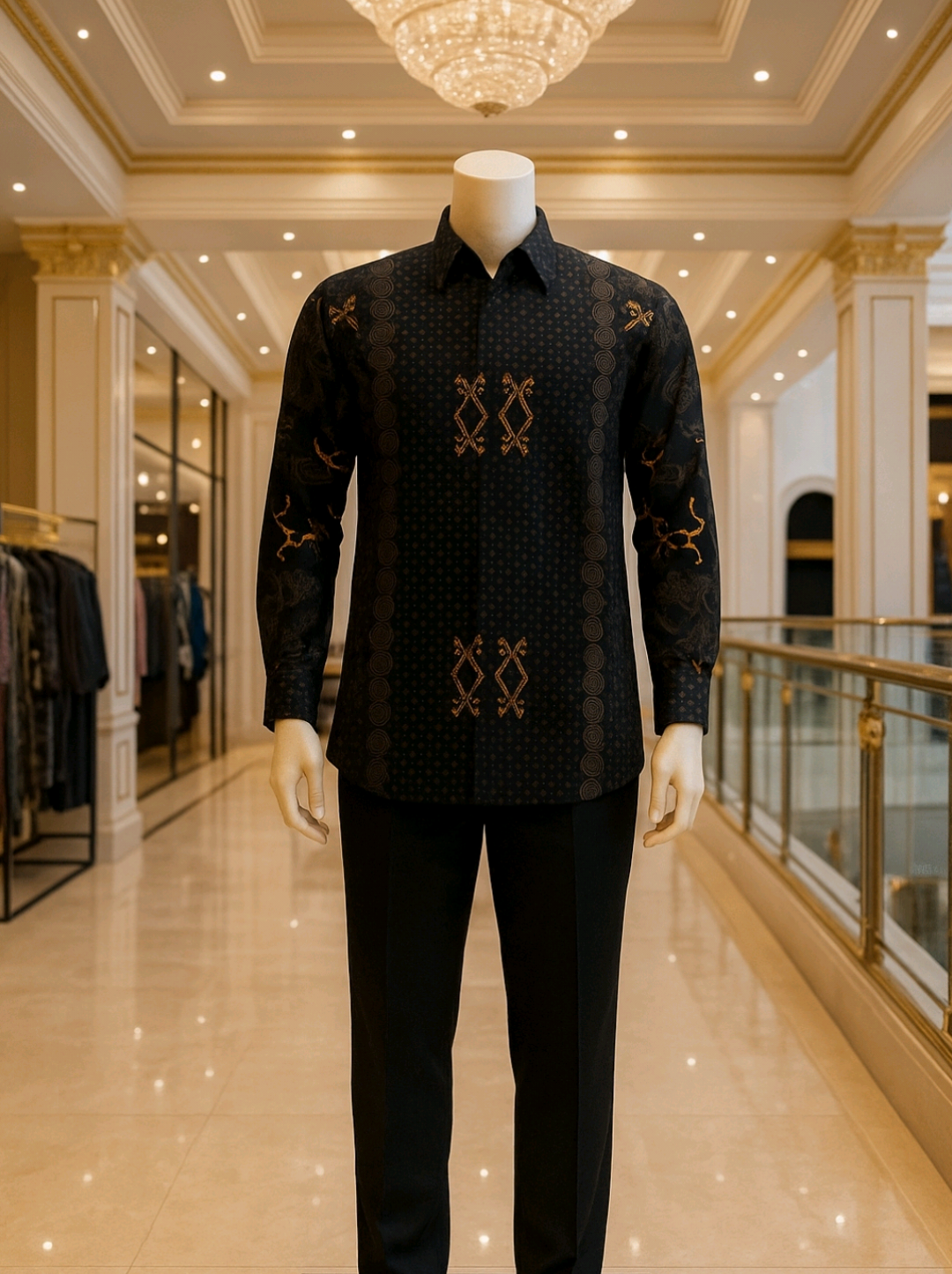 NARAPATI KEMEJA batik pria lengan panjang full furing batik Slimfit #CapCut #promoguncang1010 #batik #kemeja #fyp @CapCut @TikTok 