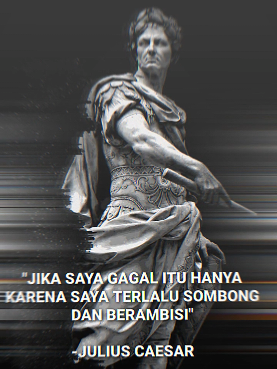 Julius Caesar adalah salah satu tokoh paling terkenal dalam sejarah Romawi. Ia lahir pada tahun 100 SM dari keluarga bangsawan, namun awalnya tidak terlalu berpengaruh. Dengan kecerdasan, kepiawaian militer, dan kemampuan retorikanya, Caesar berhasil naik ke puncak kekuasaan. Sebagai jenderal, ia menaklukkan Galia (sebagian besar Prancis modern), yang membuatnya sangat populer di kalangan rakyat dan pasukannya. Namun, keberhasilan ini juga menimbulkan ketakutan di Senat Romawi, yang khawatir ia akan menjadi terlalu berkuasa. Konflik politik pun pecah. Caesar melintasi Sungai Rubicon pada 49 SM, sebuah tindakan yang menandai dimulainya perang saudara melawan saingannya, Pompeius. Setelah menang, Caesar diangkat sebagai diktator, bahkan akhirnya mendapat gelar dictator perpetuo (diktator seumur hidup). Namun, langkah ini dianggap berbahaya bagi sistem republik. Pada 15 Maret 44 SM—hari yang kemudian dikenal sebagai Ides of March—Caesar ditikam hingga tewas oleh sekelompok senator, termasuk Brutus yang pernah ia percayai. Kematian Julius Caesar justru mempercepat runtuhnya Republik Romawi. Dari kekacauan yang terjadi, muncul keponakan sekaligus anak angkatnya, Octavianus (kelak bergelar Augustus), yang mendirikan Kekaisaran Romawi. #fypシ゚ #xybca #foryoupage #juliuscaesar #romawi 