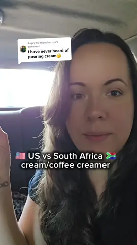 Replying to @mienakcross here's what pouring cream is. Maybe it's something only @Woolworths SA has? PS, I didn't mention powdered creamers or non-dairy/artificial creamers (like Coffee Mate), which I believe both South Africa and the United States have. Just sticking to the real stuff in this video.