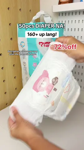 Mummybaby pull up pants baby diaper 50pcs! Disclaimer: prices may vary after promotion ends #babydiaper #diaper #mummybabydiaper #tiktokshop #creatorsearchinsights 