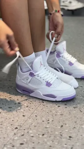 Jordan 4 Purple Oreo | Message po kayo sa aming facebook page: XIAN KICKS or Click the link on my bio. 