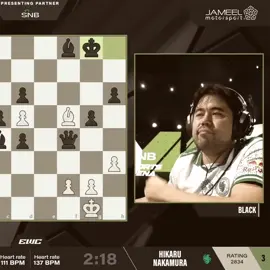 kekalahan Hikaru nakamura pada semi final EWC🥹#hikarunakamura #magnuscarlsen #chessedit #fyp #sad 